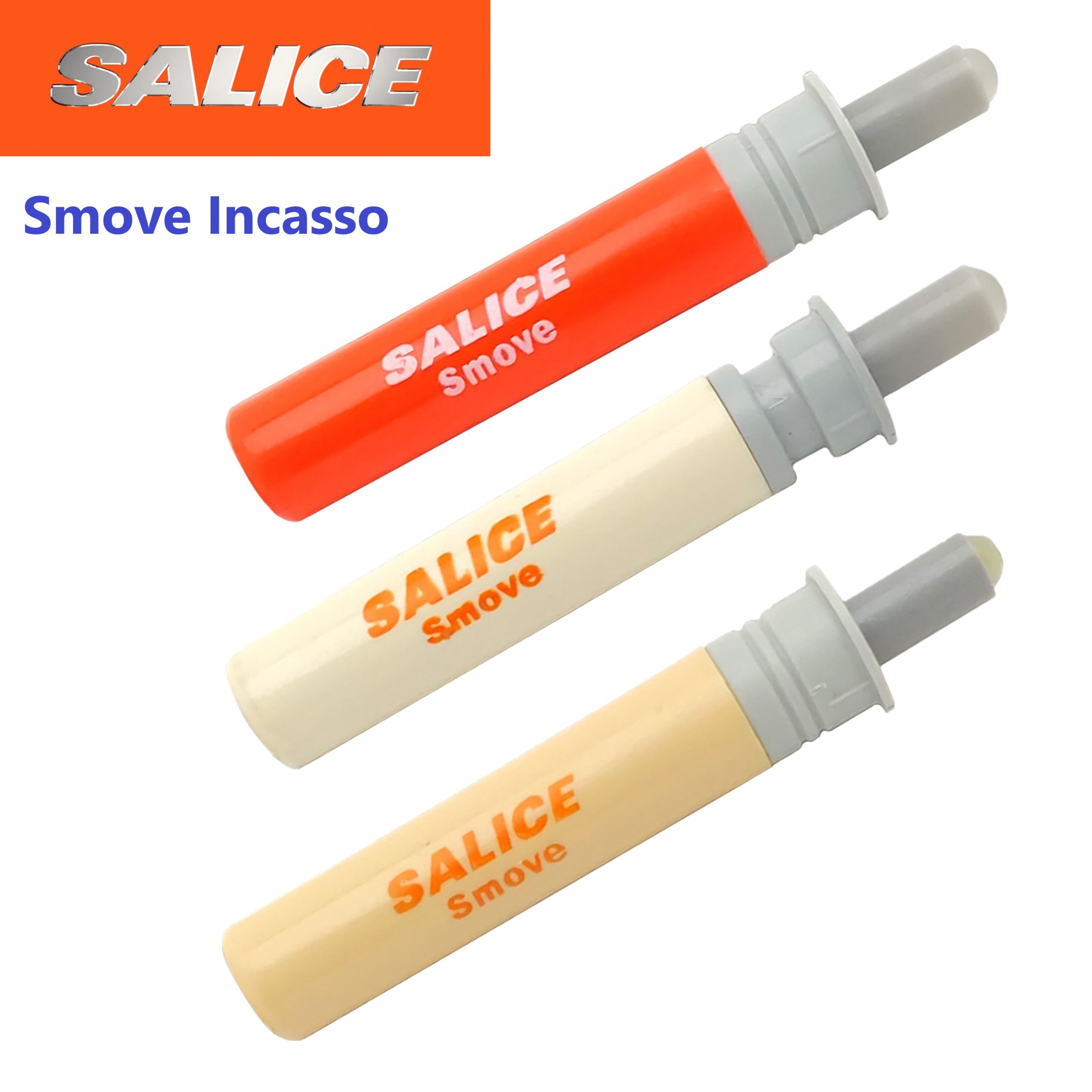 Ammortizzatore Smove SALICE per ante a incasso. Deceleratore di chiusura Ante (confezione da 2)