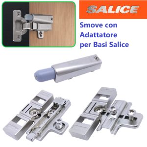 Pistoncino Ammortizzatore Smove SALICE, Deceleratore per Ante.