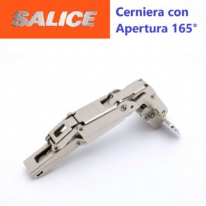 Cerniera SALICE per Ante con Apertura 165&deg;.